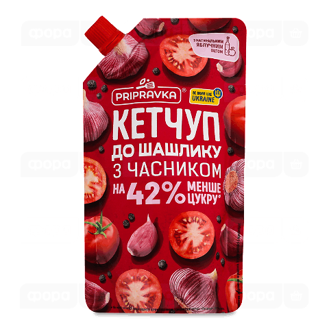 Кетчуп Pripravka До шашлику з часником