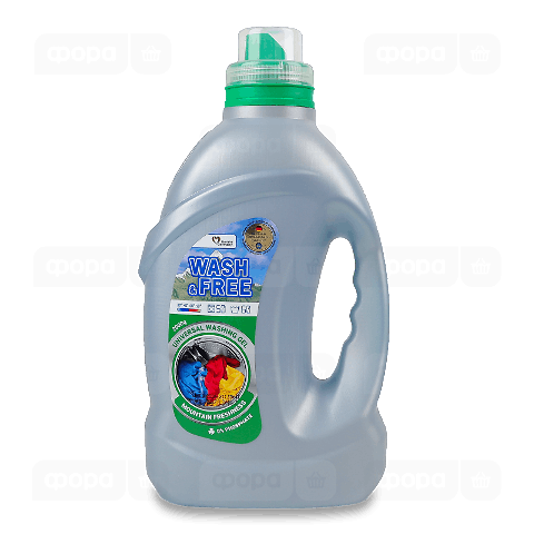 Гель для прання Wash&Free Гірська свіжість універсальний