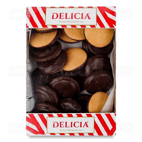 Печиво Delicia зі смаком апельсину здобне