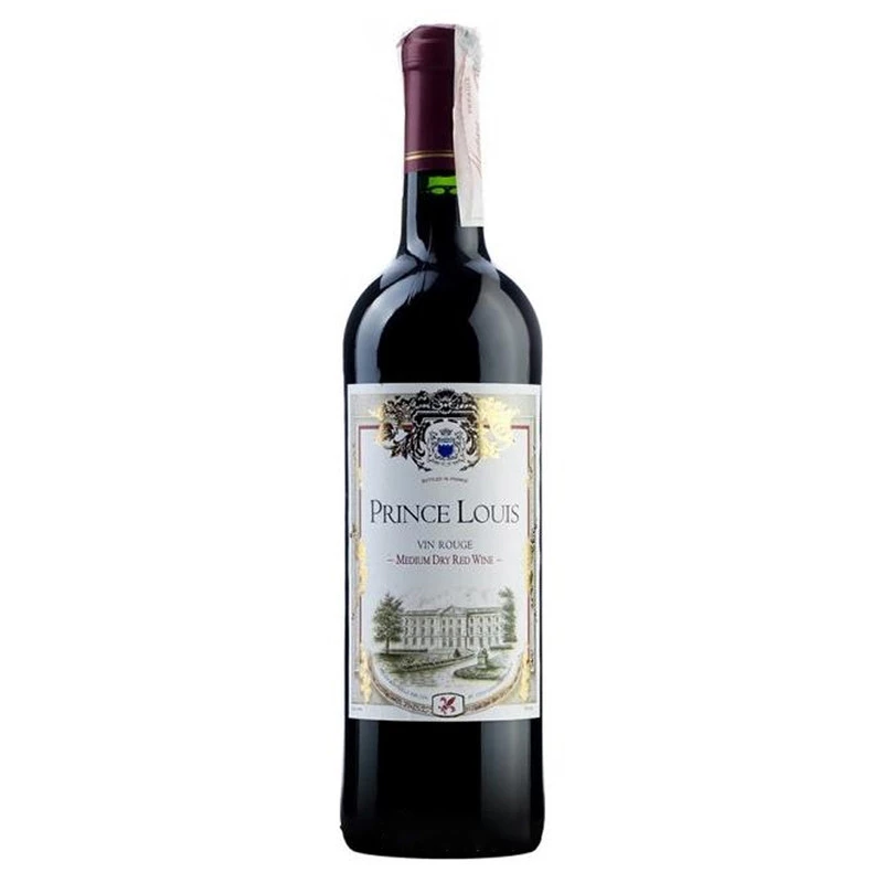 Вино Prince Louis Rouge червоне сухе, 11%, 0.75 л (3500610044366)