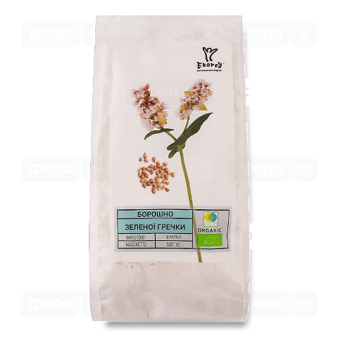 Борошно Екород Organic з зеленої гречки