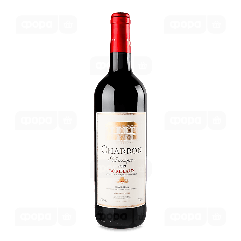 Вино Charron Classique Bordeaux AOP червоне сухе