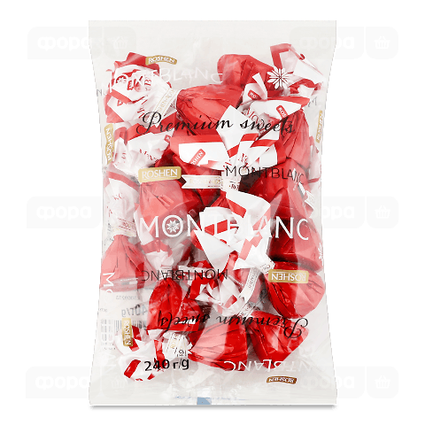 Цукерки Roshen Montblanc в асортименті