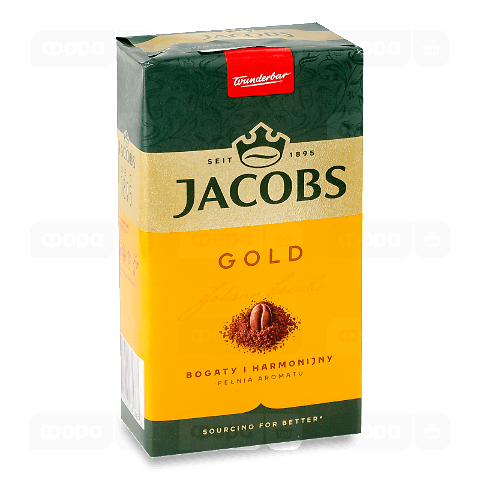 Кава мелена Jacobs Gold натуральна смажена