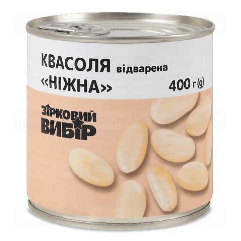Квасоля Зірковий вибір консерв в ніжному соусі з/б