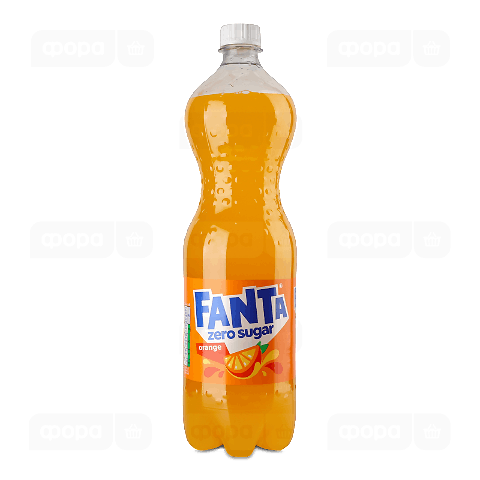 Напій соковмісний Fanta Orange Zero Sugar сильногазований