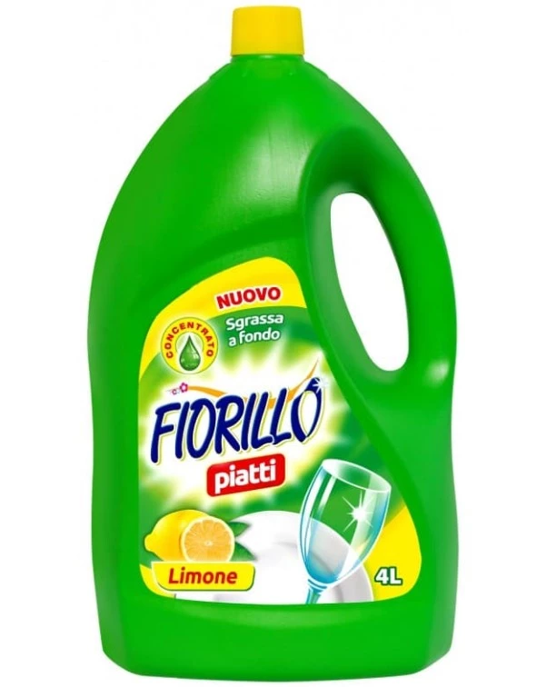 Засіб для миття посуду Fiorillo Lemon 4 л (FDWGL4000)