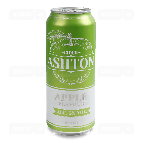 Сидр Ashton яблучний газований з/б