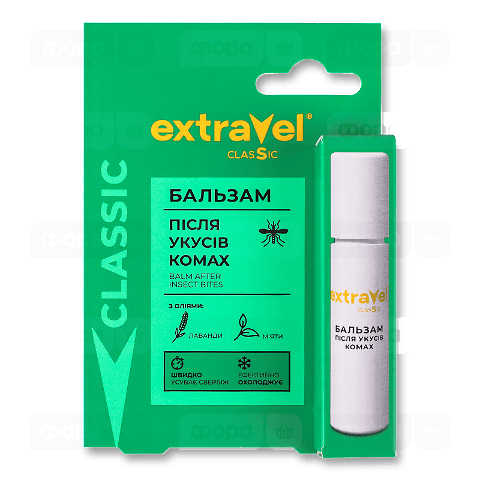 Бальзам після укусів комах Extravel Classic