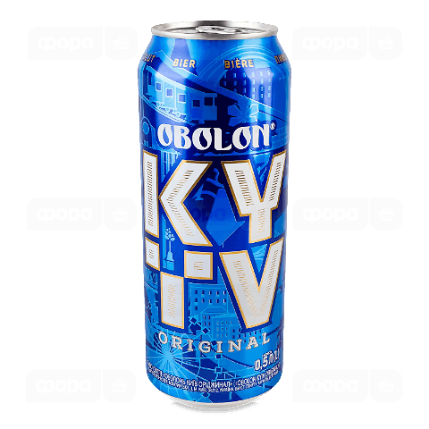 Пиво Оболонь Kyiv Original світле з/б
