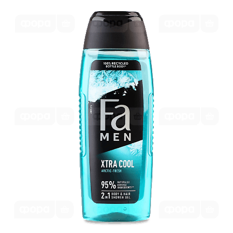 Гель для душу Fa Men Xtra Cool Arctic-Fresh 2в1