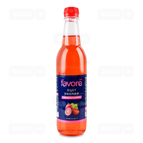 Оцет Favore винний червоний 6%