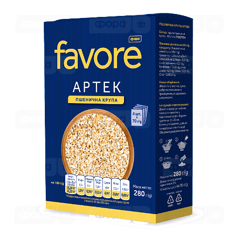 Крупа Favore пшенична Артек