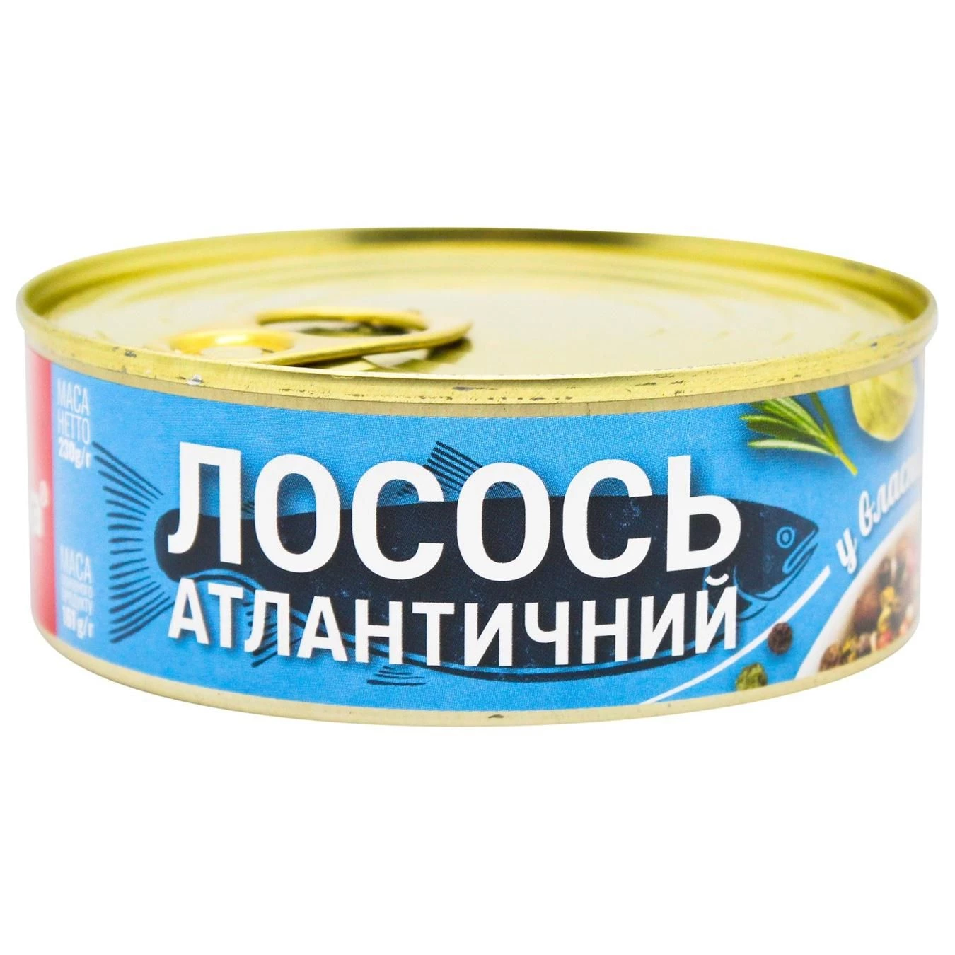 Лосось Banga у власному соку 230 г (4751017402610)
