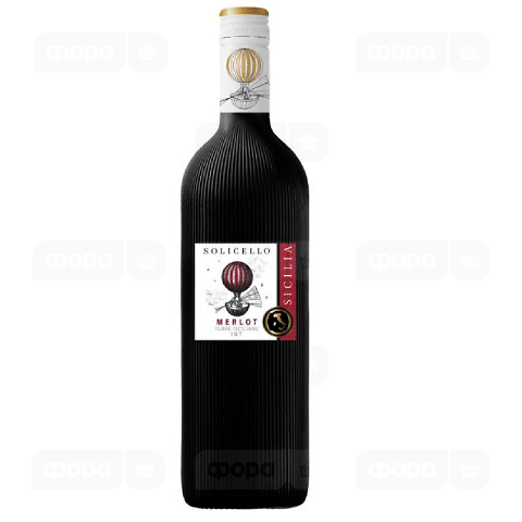 Вино Solicello Merlot IGT червоне сухе