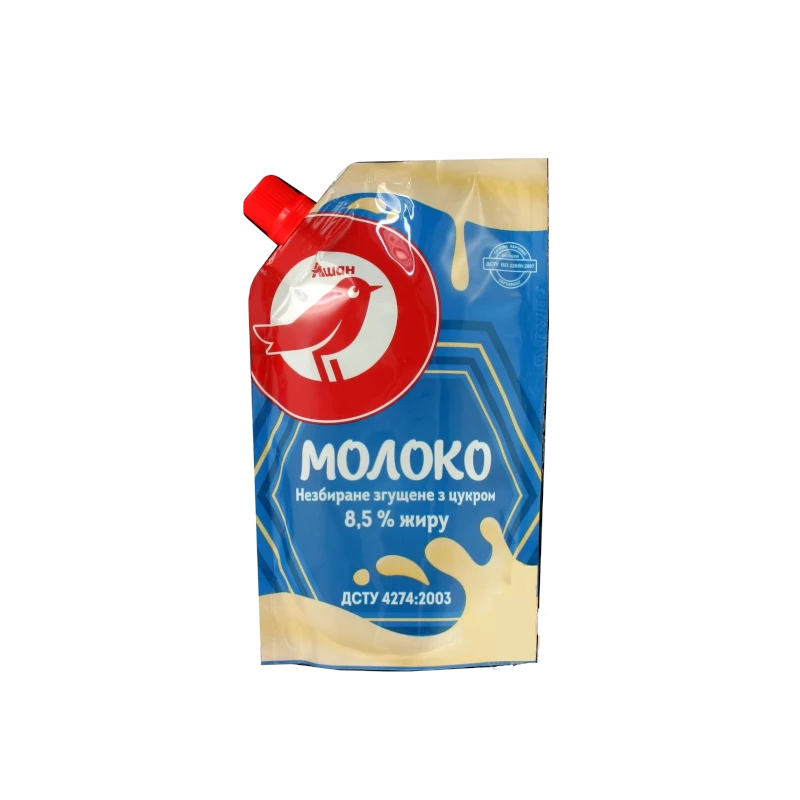 Молоко згущене Auchan 8.5% 300 г (4823090101077)