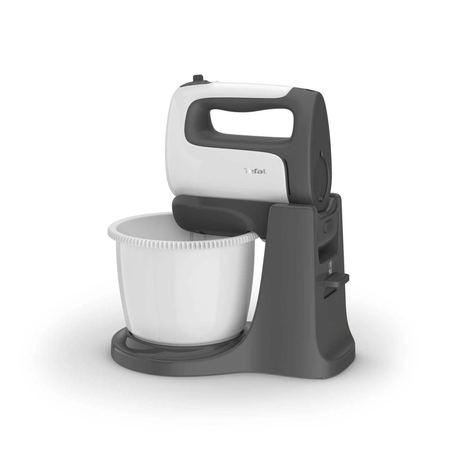 Міксер Tefal Prep Mix + білий з сірим з чашею 500 Вт (HT464138)