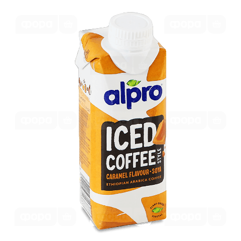 Напій Alpro Iced coffee Caramel flavour соєв основ