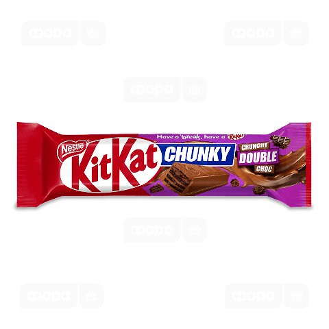 Батончик Kit Kat Chunky Crunchy Double сhok
