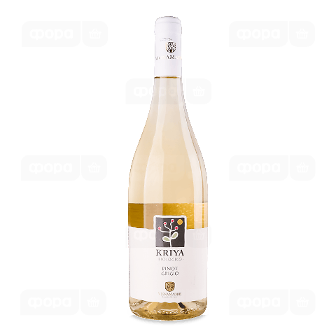 Вино Kriya Pinot Grigio DOC органічне біле сухе