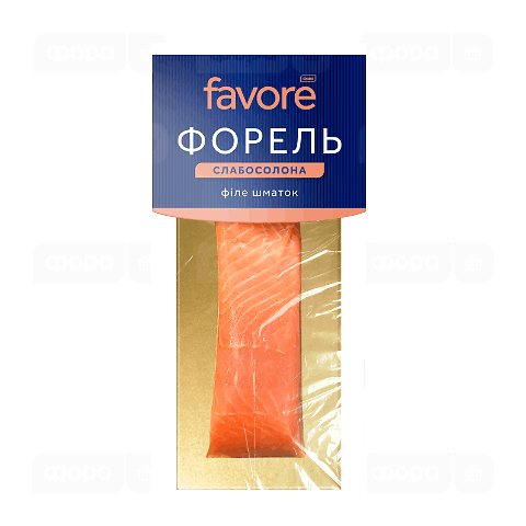 Форель Favore філе шматок слабосолена в/у