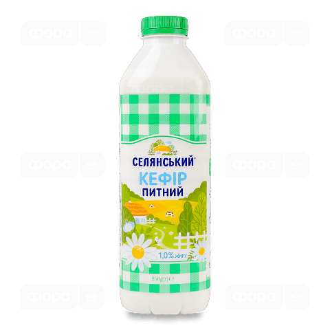 Кефір Селянський питний 1%