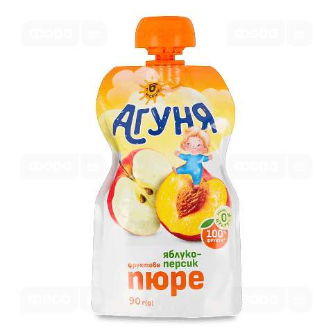 Пюре Агуня Яблуко-персик