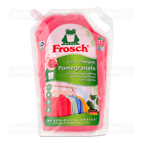 Засіб для прання Frosch Color Гранат рідкий