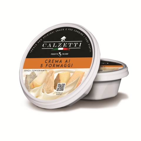 Сир плавлений Calzetti П’ять сирів 18,9%