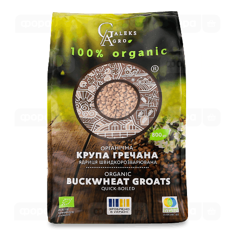 Крупа Galeks Agro гречана ядриця швидкорозварювана