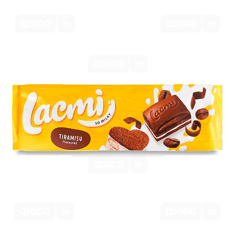 Шоколад молочний Roshen Lacmi Tiramisu