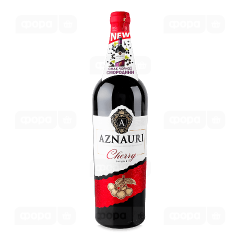Напій винний Aznauri Cherry червоний напівсолодкий