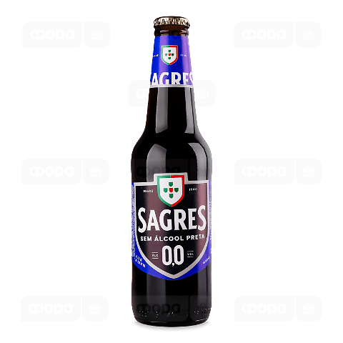 Пиво Sagres темне безалкогольне
