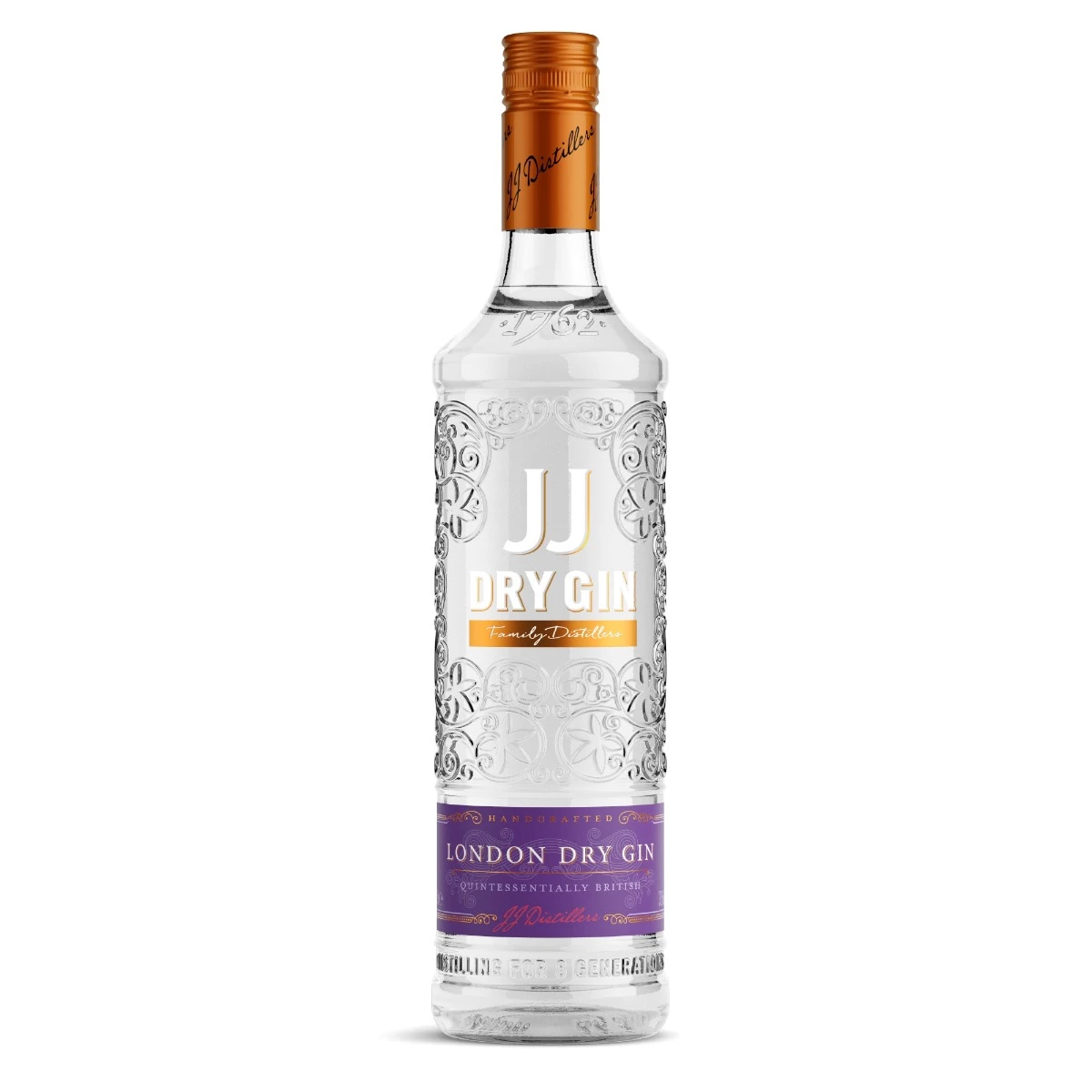 Джин JJ Whitley London Dry Gin 38% 0.7 л (5011166060628)