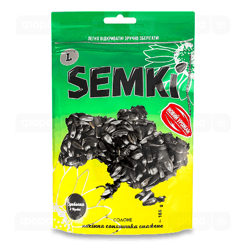 Насіння соняшника Semki L смажене солоне