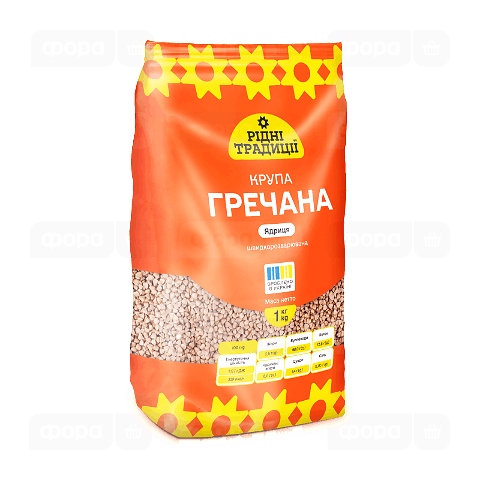 Крупа Рідні традиції гречана ядриця