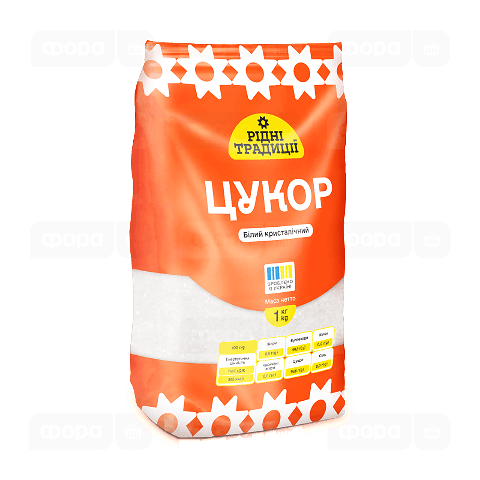 Цукор Рідні традиції білий кристалічний