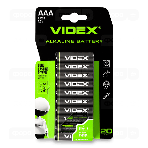 Батарейка Videx AAA LR03