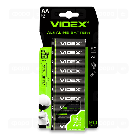 Батарейка Videx AA LR6