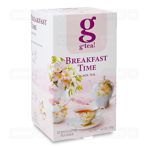 Чай чорний G'tea! Breakfast Time