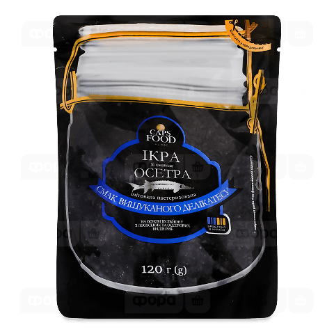 Ікра Caps Food імітована зі смак осетра пастер д/п