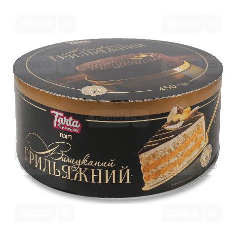 Торт Tarta Вишуканий грильяжний повітряно-арахісовий