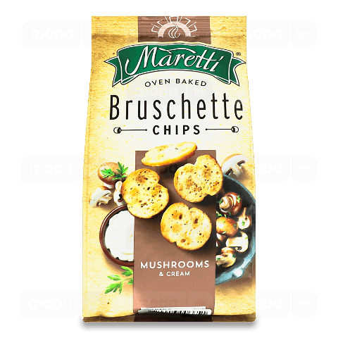 Брускети Maretti гриби з сметаною