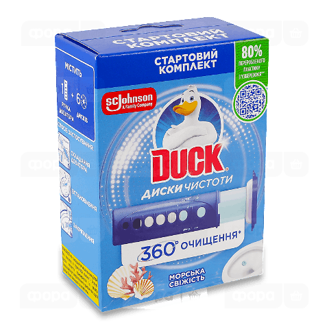 Диски чистоти Duck Морська свіжість