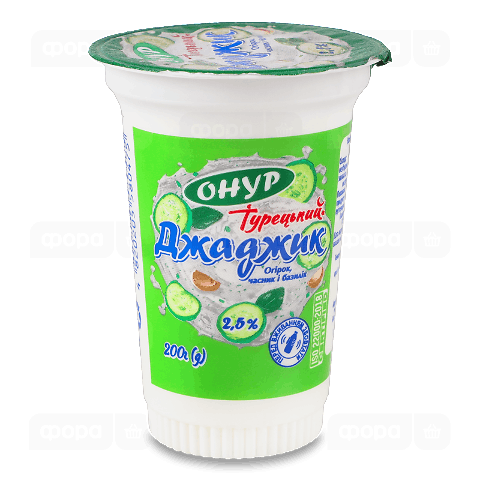 Напій кисломолочний Onur Турецький Джаджик 2,5% ст