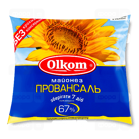 Майонез Olkom Провансаль 67% ф/п