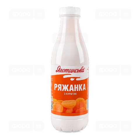 Ряжанка Яготинська з курагою 2,9%, пет