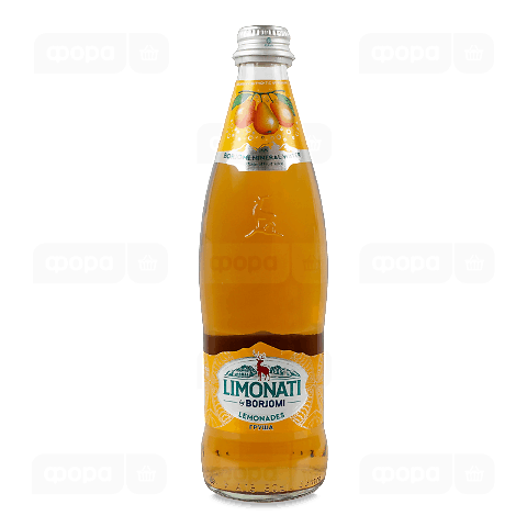 Напій Borjomi Limonati Груша безалкогольний сильногазований скло