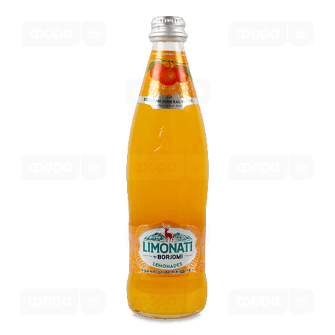Напій Borjomi Limonati Аджарський мандарин сильногазований, скло