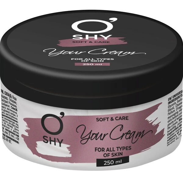 Крем для чутливої шкіри O`shy 250 мл